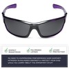 Polarized Wrap Around Sports Sunglasses for Men Women UV400 Protection