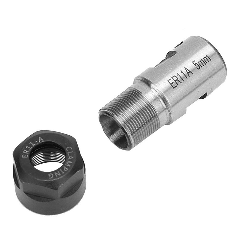 ER11 Accuracy Spring Collet Set & ER11 5mm Motor Shaft
