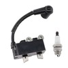 IGCLINIC Ignition Coil 291337001 with Spark Plug for Ryobi RY254BC