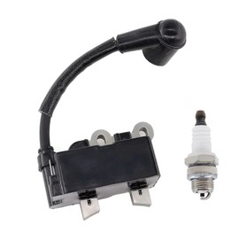 IGCLINIC Ignition Coil 291337001 with Spark Plug for Ryobi RY254BC 25.4CC and RY252CS RY253SS RY251PH 25cc String Trimmer 2 Cycle Trimmer Brush Cutter