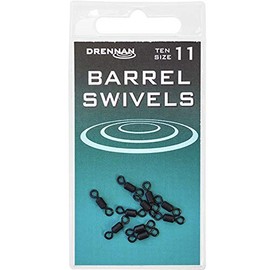 Drennan Barrel Swivels For Fishing Pack Of 10: 11