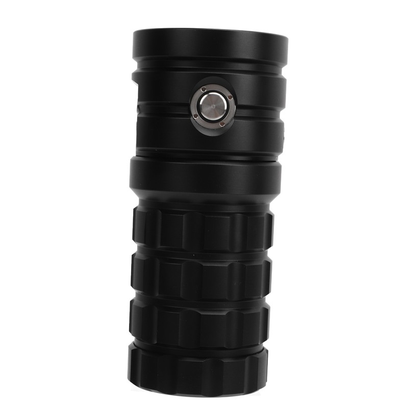 Diving Flashlight Super Bright Flashlight 18000LM Aluminum Alloy IPX8 Waterproof