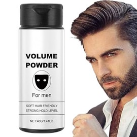 40g Polvo De Peinado Para Hombres, Polvo Voluminizador Pelo Hombre, Texturizantes, Polvos De Peinado, Efecto Mate Y Textura Natural, Ideal Para Pelo Graso Y Fino, Fijación Duradera, Unisex