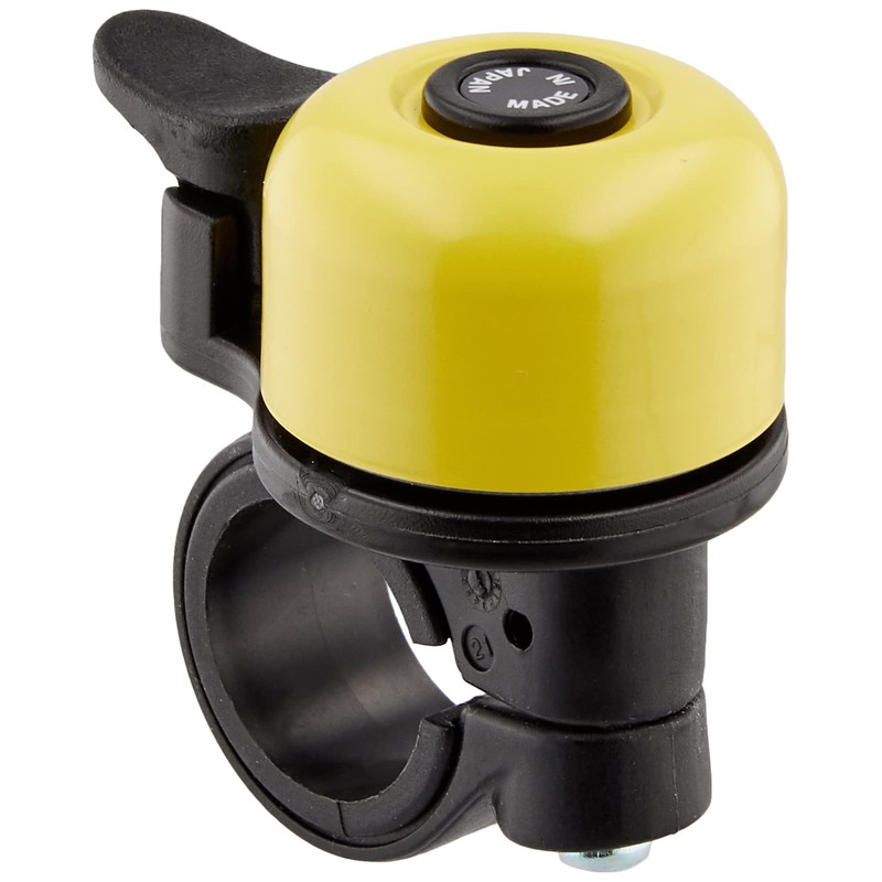 Ogi Industrial Bicycle Bell OH-1200A Match Bell, Aluminum, Yellow