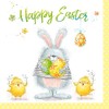 Anniversary House Tiflair Luxury Spring Napkins, Happy Easter Design, Thick