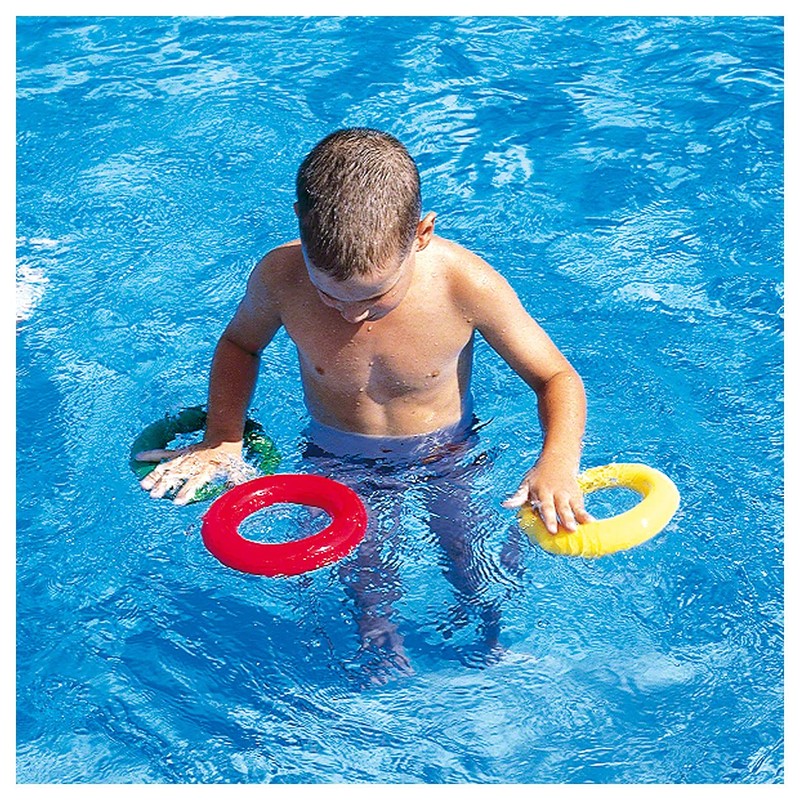 Sports Tech Toss and Tennis Rings Diameter 18 cm Set