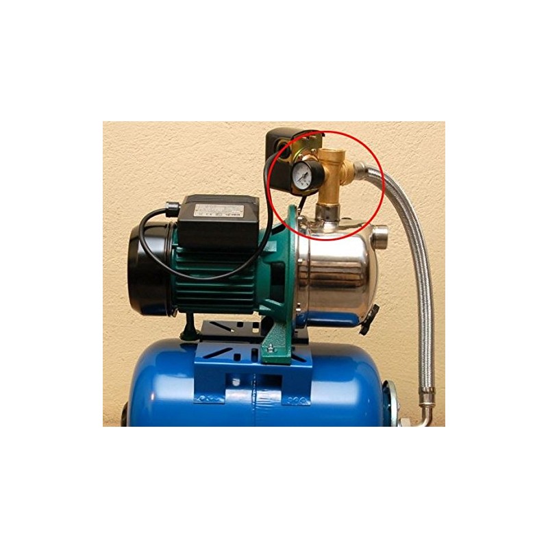 5 Way Brass Pump R5 Fittings Connector for Pressure Vessels