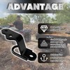 VONLX Three-Way Hitch Attachments Fit for ATV/UTV Type Trailers Universal