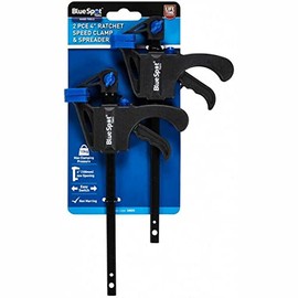 BlueSpot 2 PCE 4" Ratchet Speed Clamp & Spreader