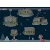 Dalber Ceiling Light Children's Room, Ceiling Light for Children The