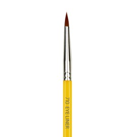 Bdellium Tools Professional Makeup Brush - Studio Series 710 Eye Liner - With Soft Synthetic Fibers, For Lining the Eyes (Yellow, 1pc)