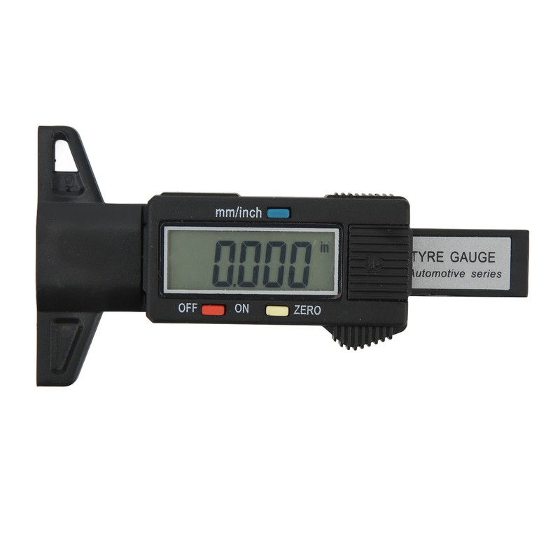 Digital Tread Depth Gauge 0 to 25mm Range LCD Display