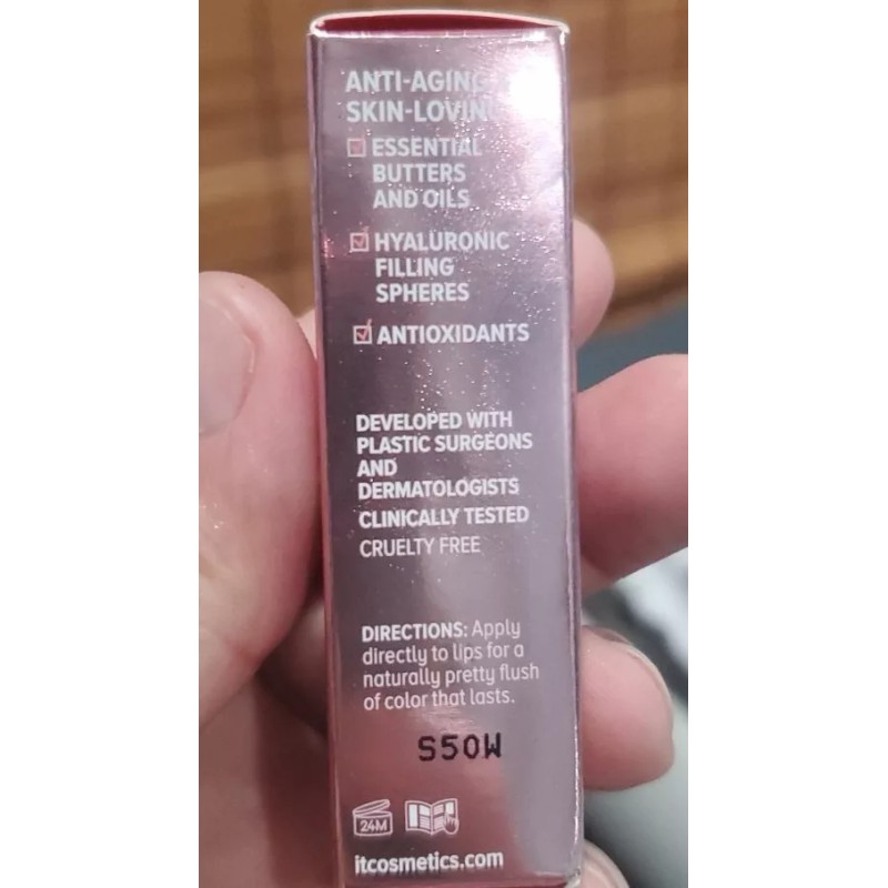 IT Cosmetics Vitality Lip Flush Stain Lipstick-Balm-