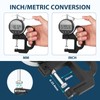 Mxmoonfree Digital Thickness Gauge 0.001mm/0.00005" | 0-25.4mm/1.0" Electronic Micrometer Thickness