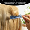 SIMPOR 3 Row Hair Comb for Natural Detangling, Hair Styling