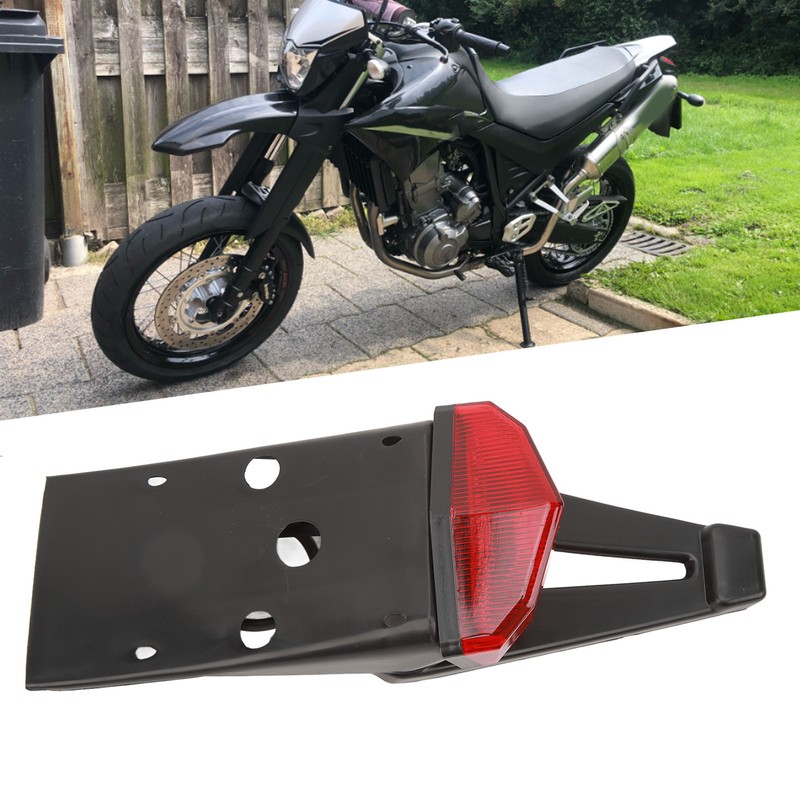 12V LED Rear Mud Guard Brake License Plate Tail Light