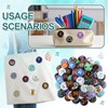 Kigeli 120 Pcs Pi Day Pins Math π Round Badge