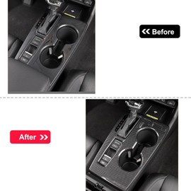 BOLTRY for Honda Civic 11th Gen 2022 2023 2024 Gear Shift Panel Cover Center Console Interior Sticker