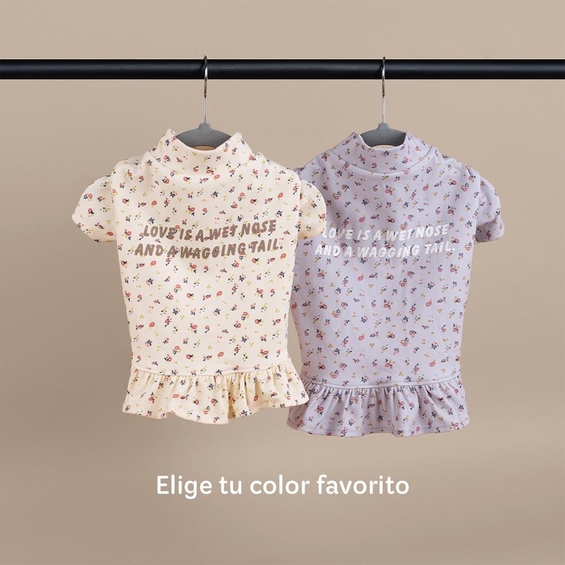ESQUIMAL Playera Camiseta con Olán para Perro Ropa Térmica Mascota
