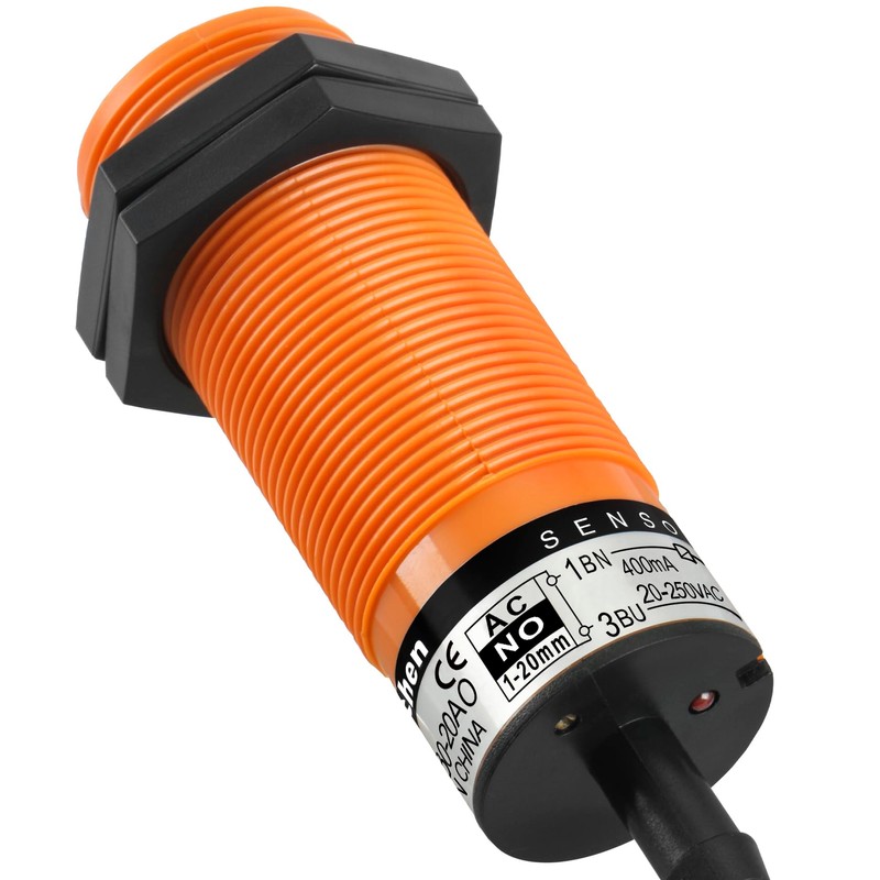 Heschen M30 Capacitive Proximity Sensor Switch, SZC-M30-20AO, Detecting Distance 1-20mm,