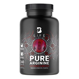 Arginina De 240 Cpsulas De 500mg, Pure Arginine B Life. Sin Sabor                                                                                     