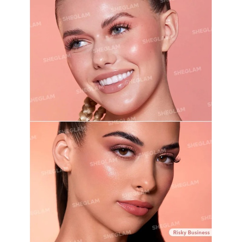 Sheglam Color Bloom Rubor Líquido Brillante Risky Business