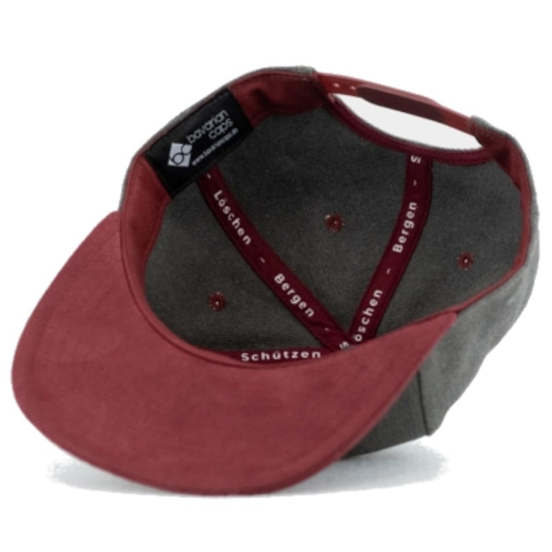 Bavarian Caps BC Cap Fire Brigade Snap Dark Grey