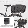 Rear Bike Basket with Handle - Quick Release Bicycle Rear
