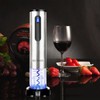 MUNION Electric Wine Opener Automatic Wine Bottle Opener Rechargeable Cordless