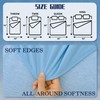DOWNCOOL Cooling Blanket Twin Size, Blue Summer Blanket for Hot