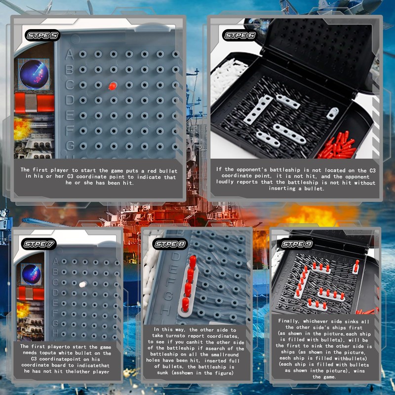 Ships Sinking Game, Ships Sinking Board Game, Battleship Classic Board
