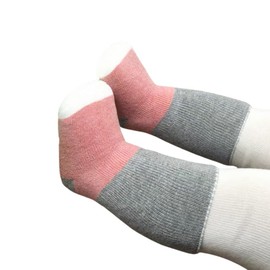 FedMois Pack of 5 Baby Winter Socks Thick Thermal Socks Cotton Lined, red