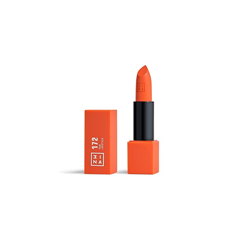The Lipstick - 172 Bright Sunset Orange by 3Ina for