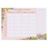 Making Meadows | Pink Floral Weekly Meal Planner Pad |