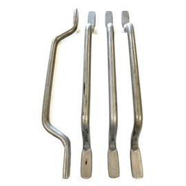 Plain Forged Steel Weld-On Grab Handle - 1/2 Dia x 13.25" L (4)