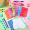 Funrous 32 Pcs Motivational Quote Pens Inspirational Notepads Mini Journal