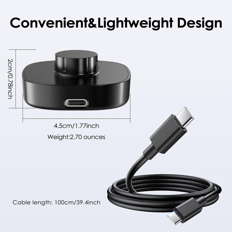 BOVIPO Compatible with Oura Ring Gen4 Charger Fast Charging Dock