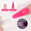 Mobray Poly nail Gel, 60g Neon Pink Poly Extension Nail