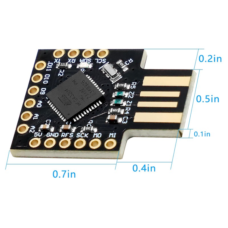 APKLVSR USB Mini Development Board Module Module for Arduino Leonardo