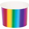 Creative Converting Metallic Rainbow Foil Treat Cups