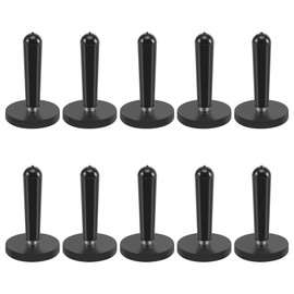 Lobamop 10 Pcs Car Wrap Black Gripper Magnet Holder For Sign Vinyl, Wrap Magnets, Car Wrapping & Crafts Sign Making Vinyl Tools Magnets