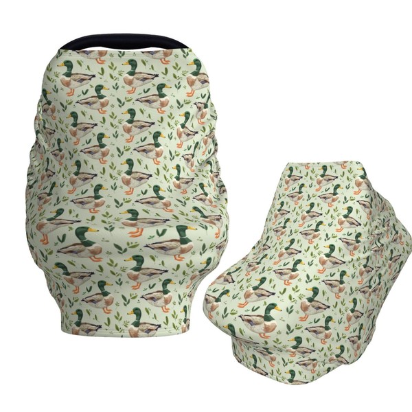 Muishi Farm Animal Cute Mallard Duck Baby Car Seat Covers