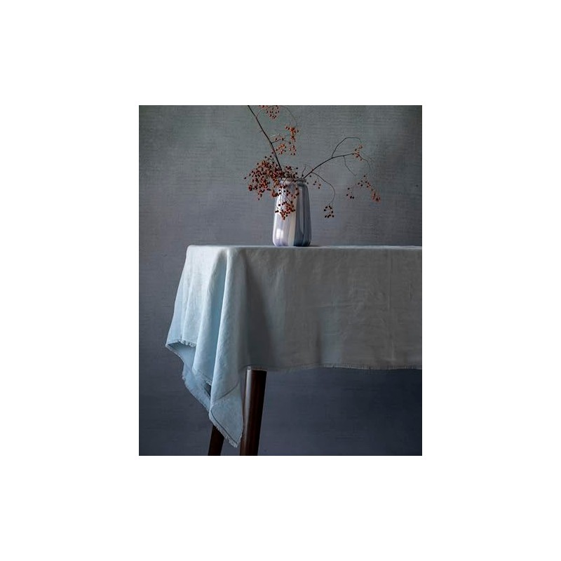 Linkslove Home 100% Pure Linen Tablecloths for Rectangle Tables with