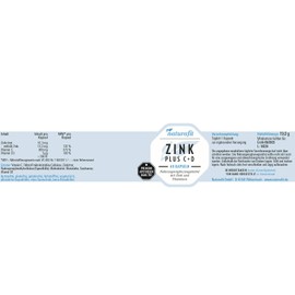 NATURAFIT Zinc Plus C+D Capsules Pack of 40