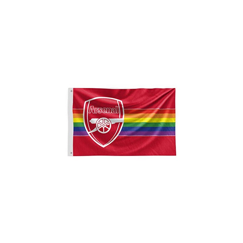 FOCO Arsenal FC Rainbow 5x3 Flag
