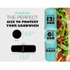 SubSafe Sub Sandwich Plastic Container for Coolers (Seafoam Green)