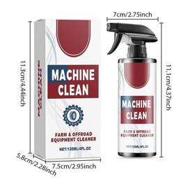 Tcairzl Machine Clean Spray Foam Cleaner For Car Foam Cleaner All Purpose 120ml(1pcs)