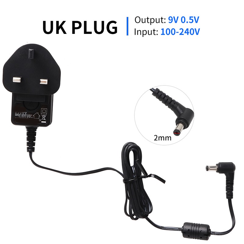 Universal 9V Electric Guitar Power Supply Adapter for Guitars Effects