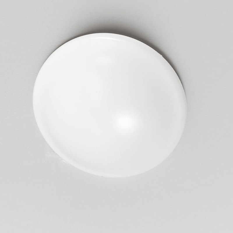 MUCKLILY 7.36In Round Twist-On Clip Ceiling Light Shade Covers, 2