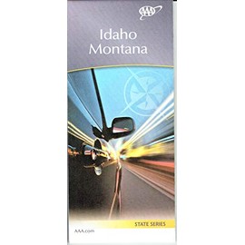 Idaho-Montana (AAA Road Map)